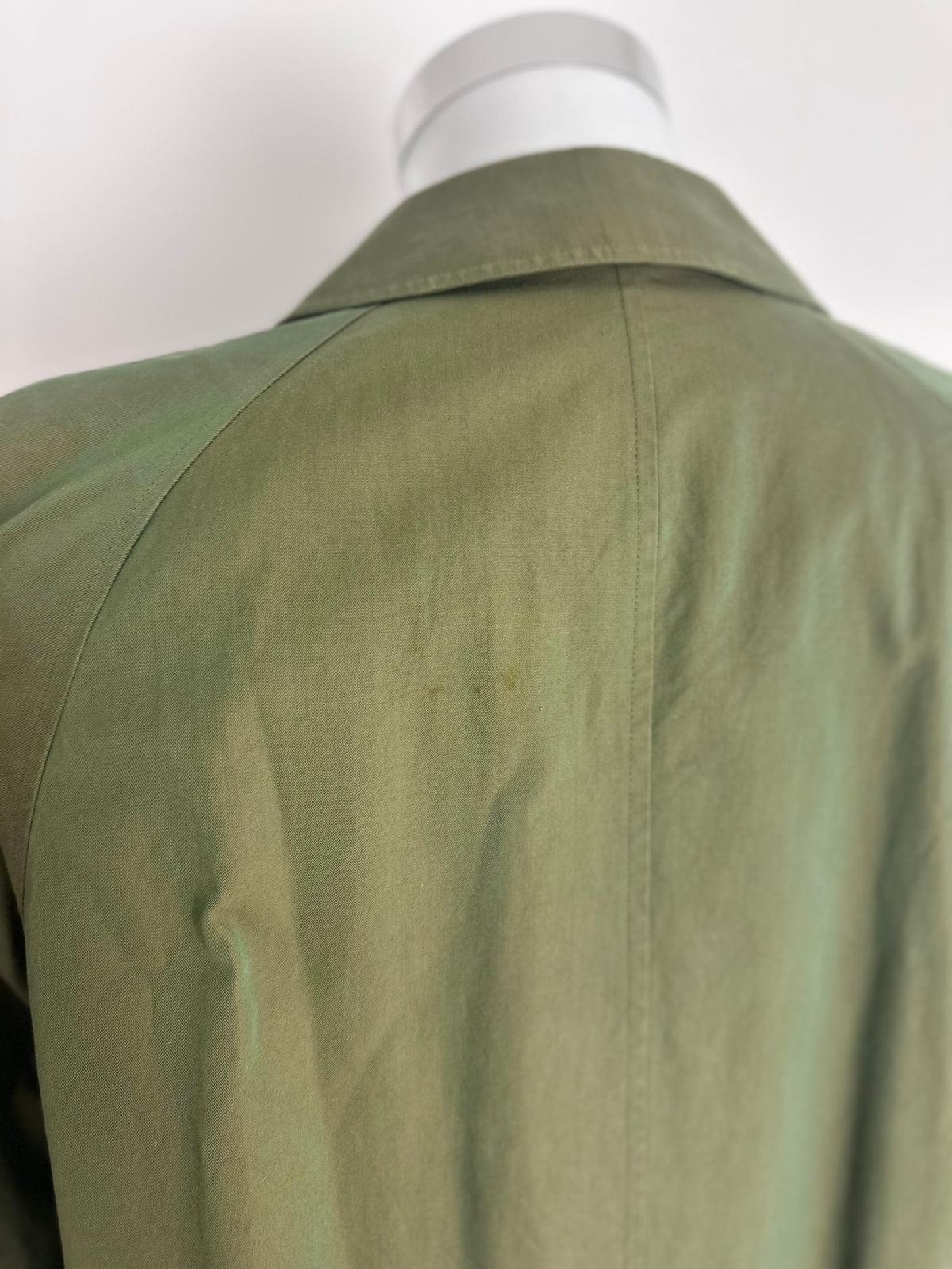 Vintage Burberry Car Coat Khaki Size 46 S