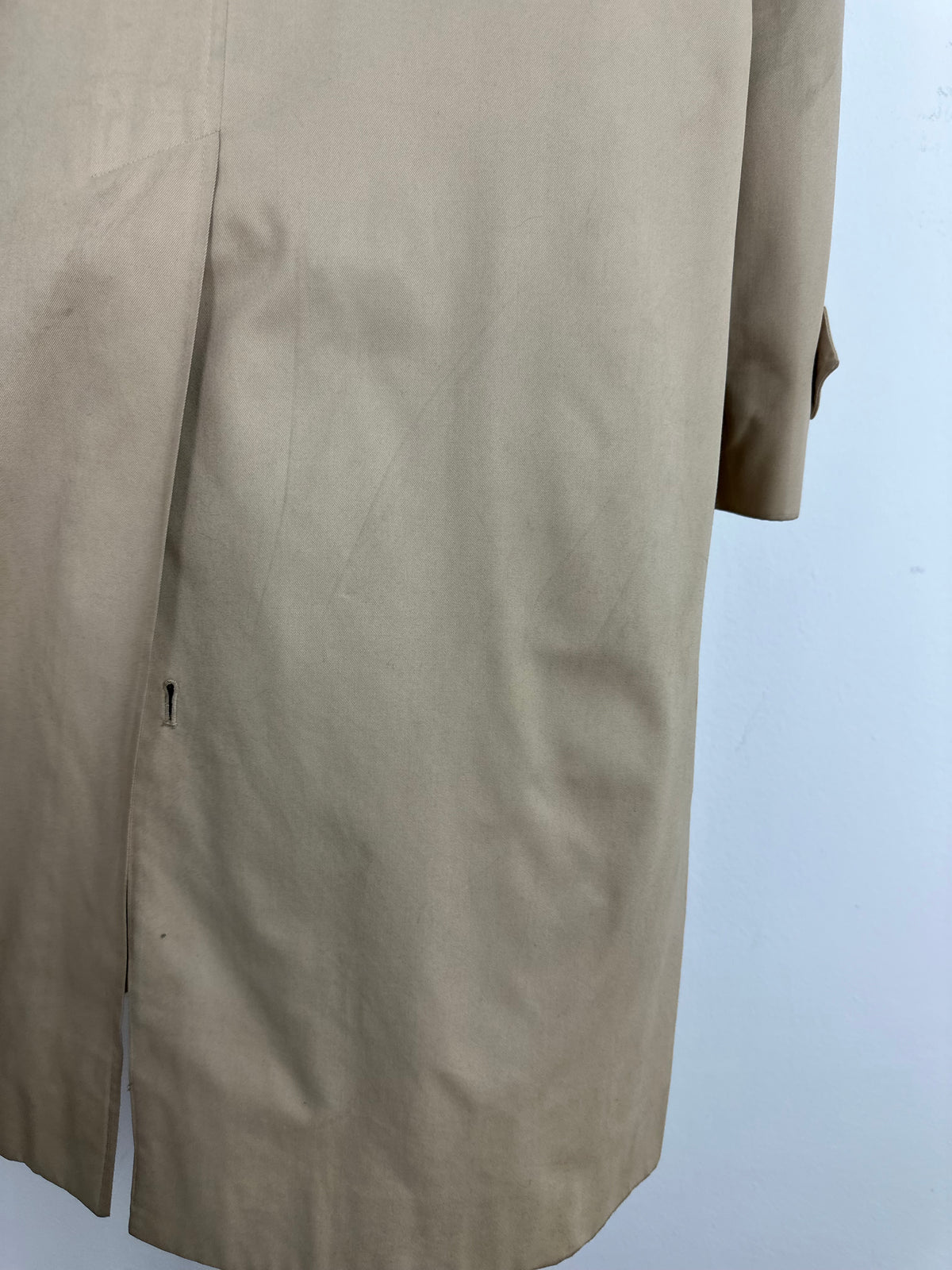 Vintage Burberry Car Coat Beige Size 48 M