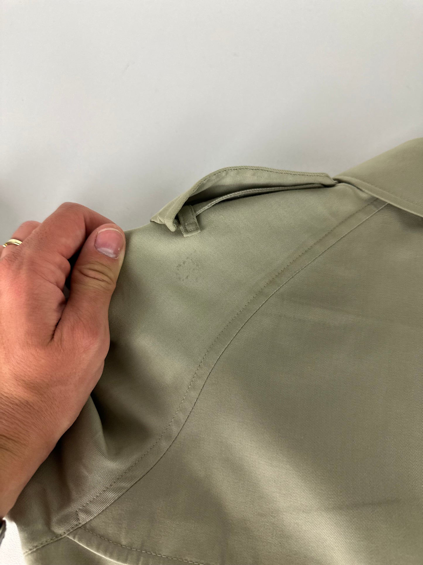 Vintage Burberry Trench Coat Size 6 XXS