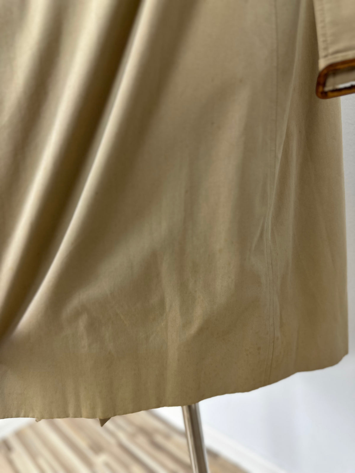 Vintage Burberry Trench Coat Beige Size 12 M