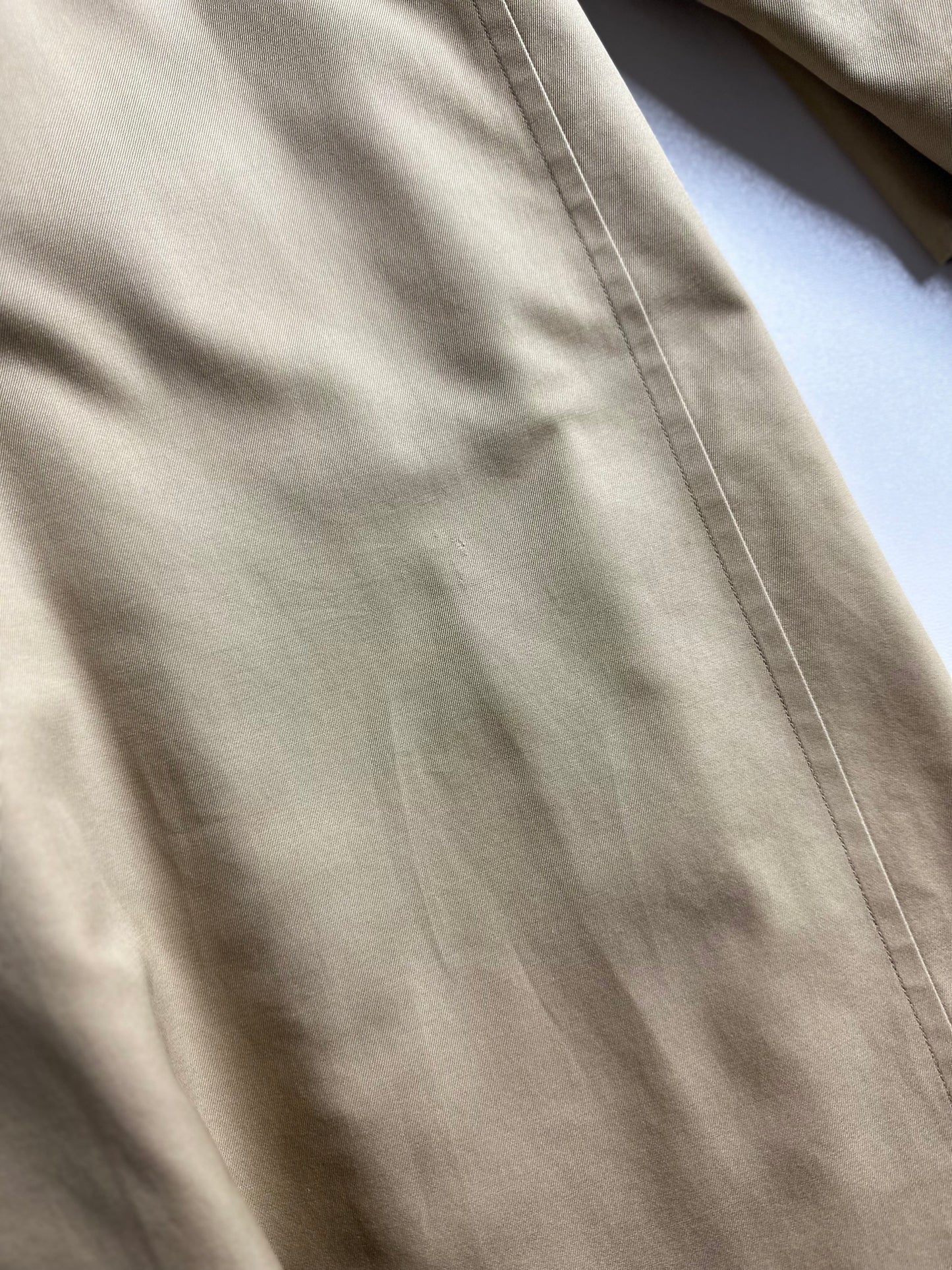 Vintage Burberry Car Coat Beige Size 52 L With Lining