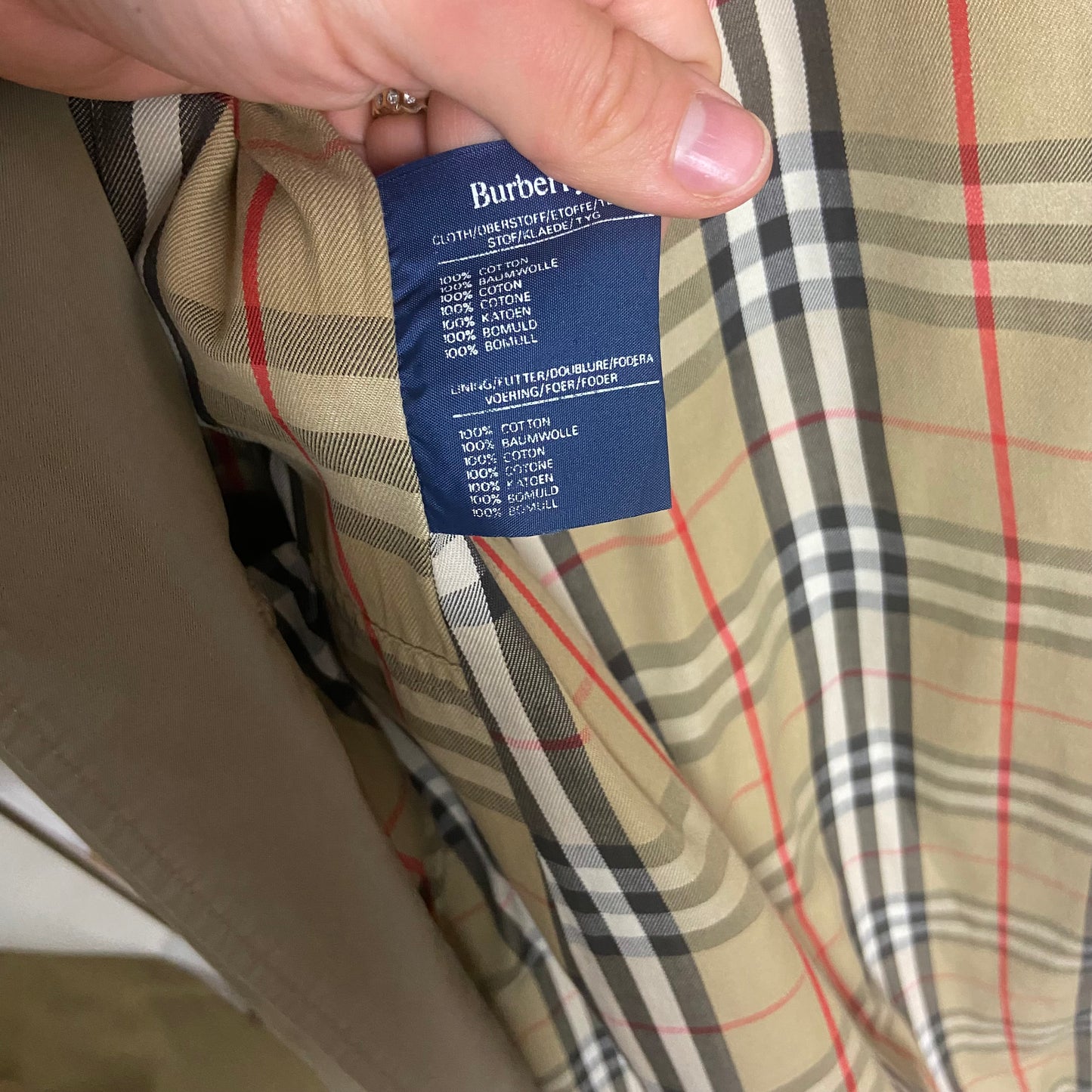 Burberry Trenchcoat 54/XL