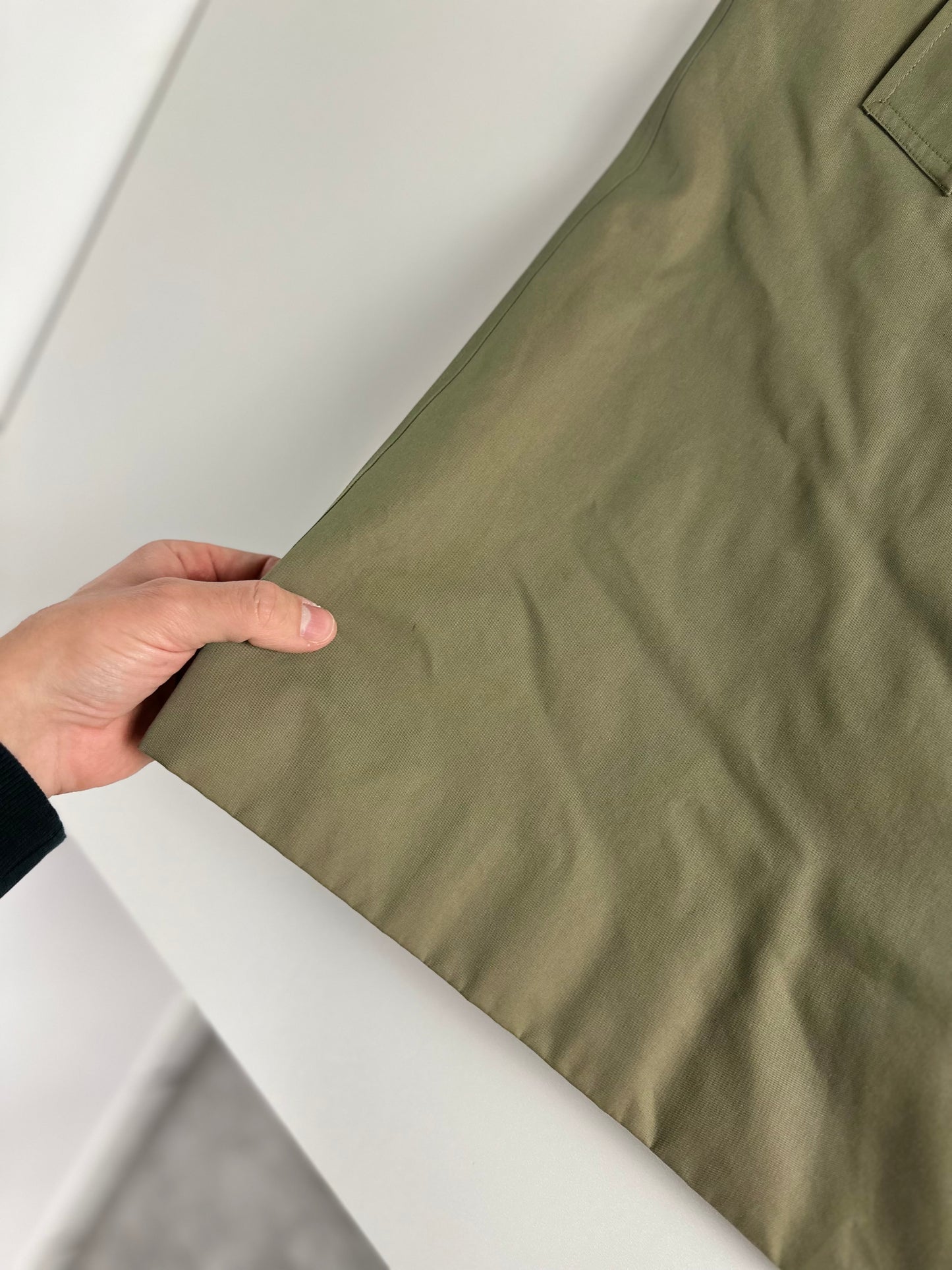 Vintage Burberry Car Coat Khaki Size 46 S