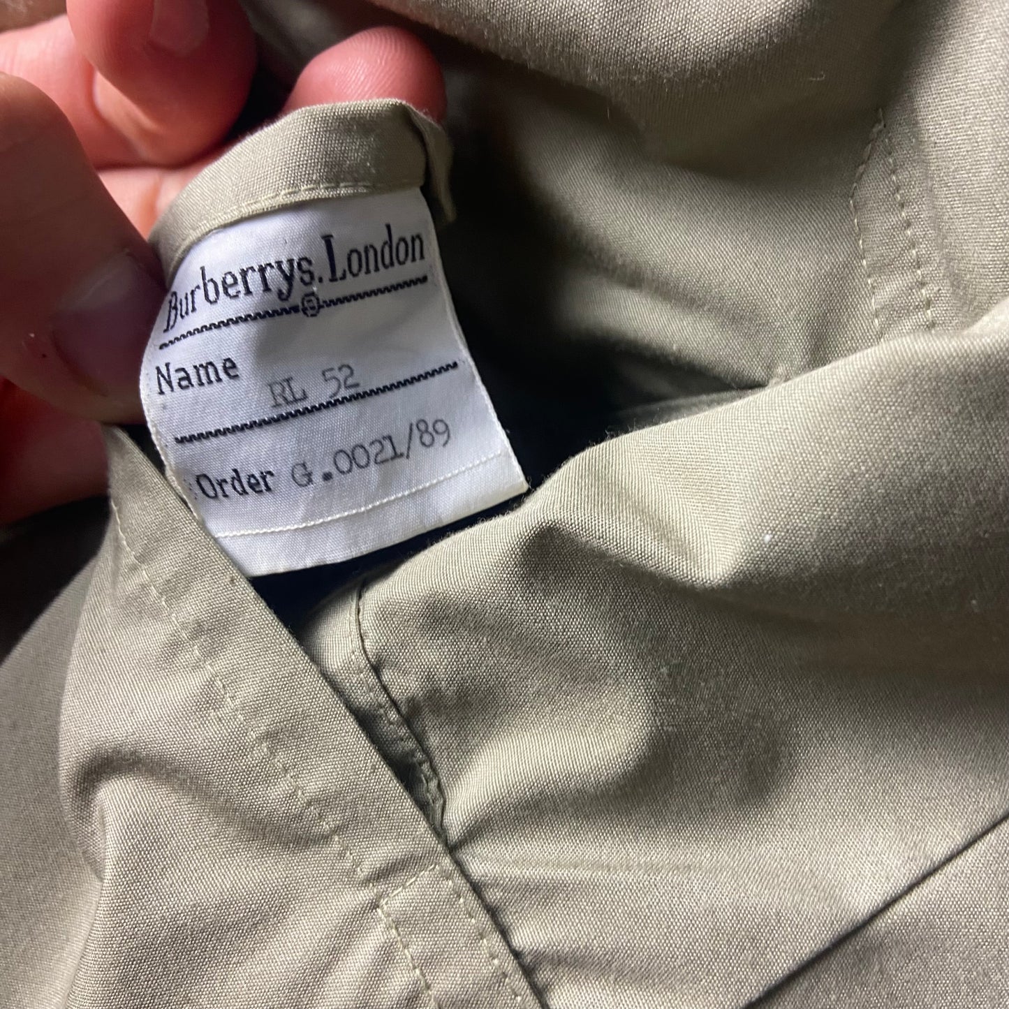 Burberrys Trenchcoat (52/L)