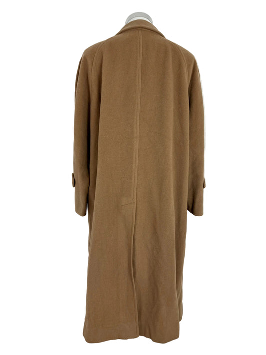 Vintage Burberry Wool Coat Beige Size 56 XL