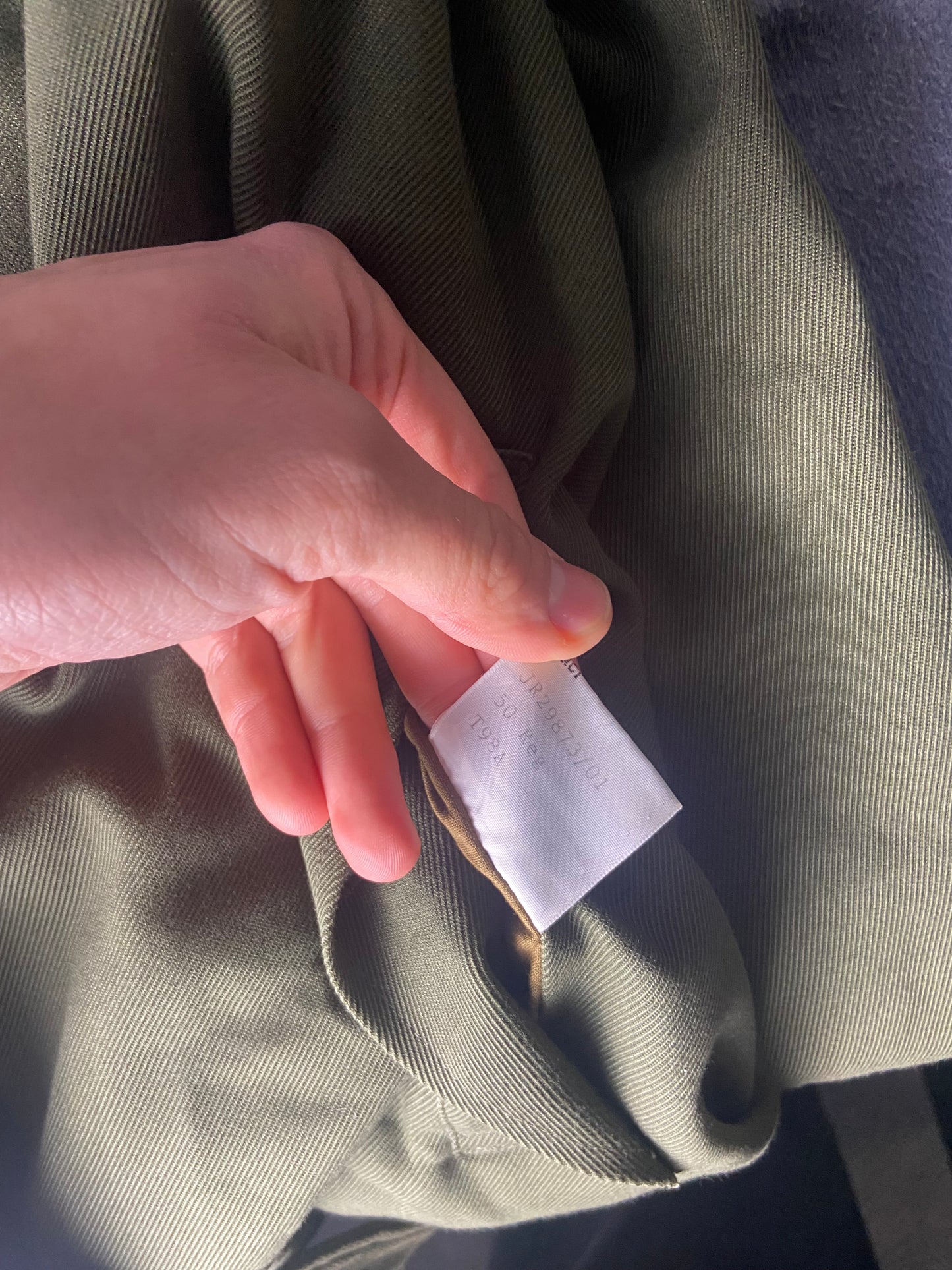 Burberry Trenchcoat Size 50/L including Inlet