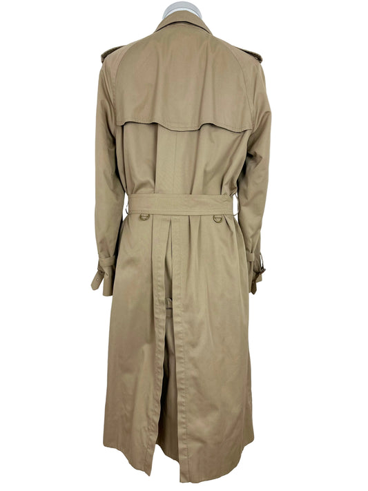 Vintage Burberry Trench Coat Beige Size 50 L