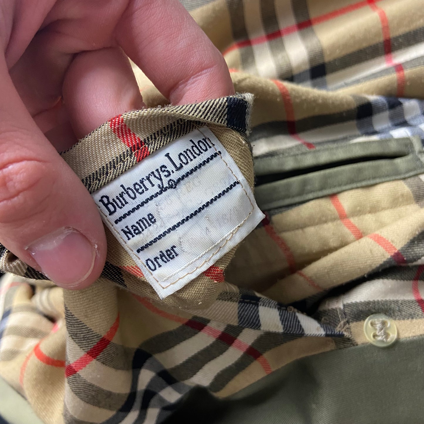 Burberry Trenchcoat Size 56/XL