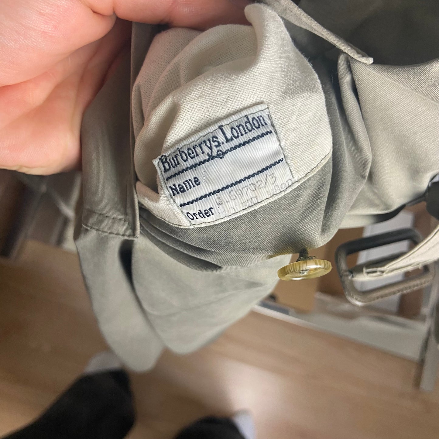 Burberry Trenchcoat Size 10/S