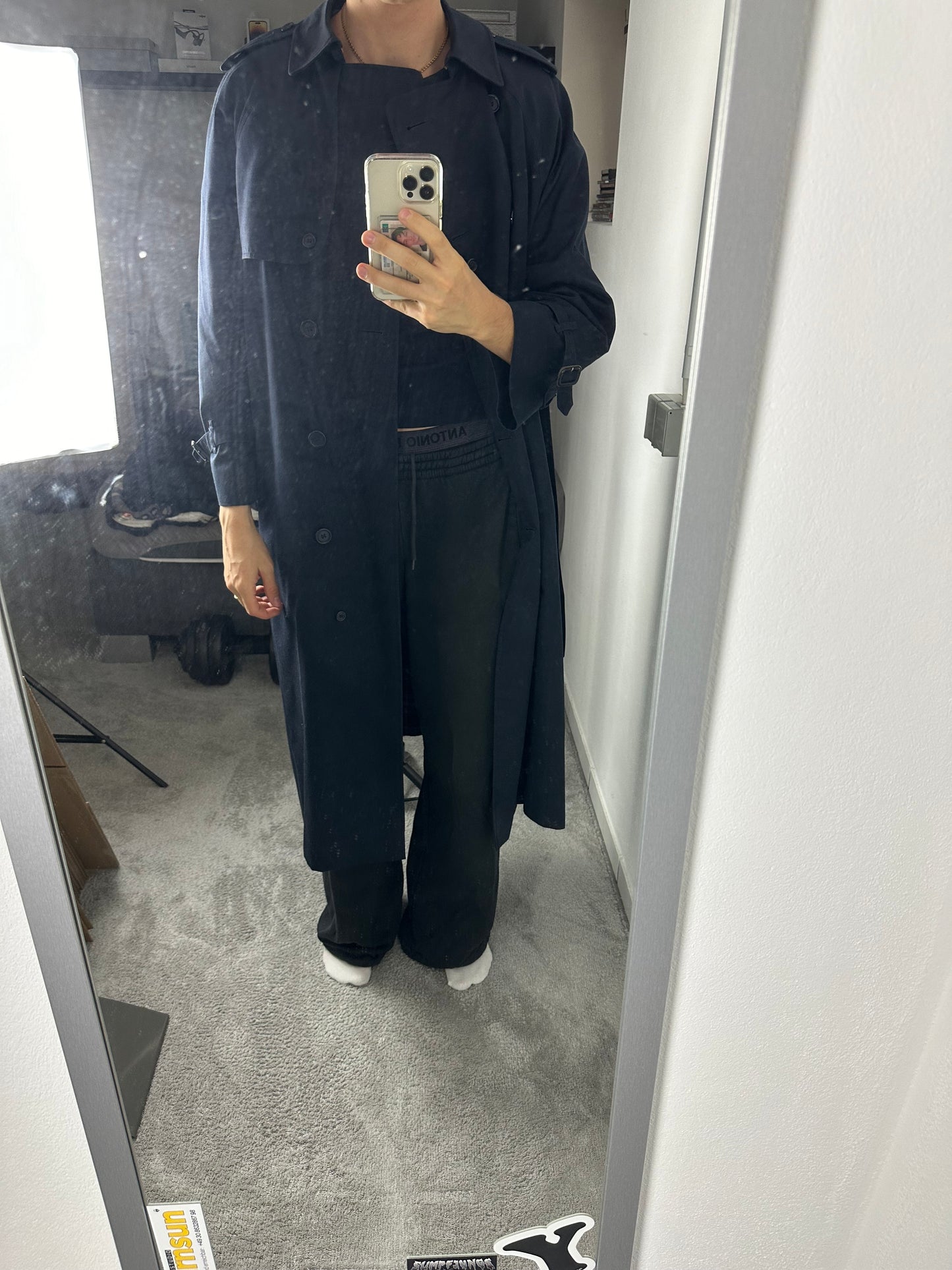 Burberrys Trenchcoat (14/L) including Inlet