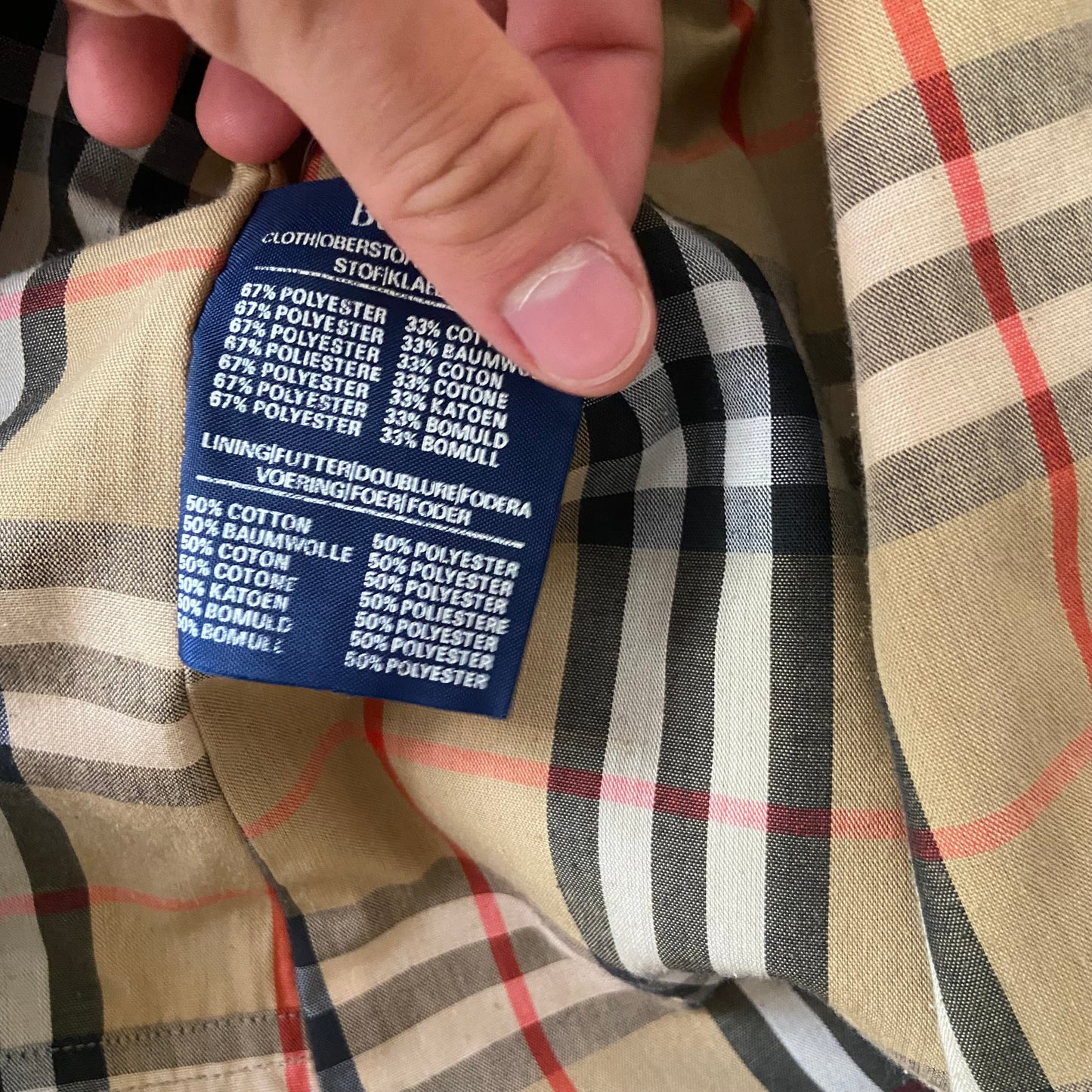 Burberrys Trenchcoat (18/XXL)