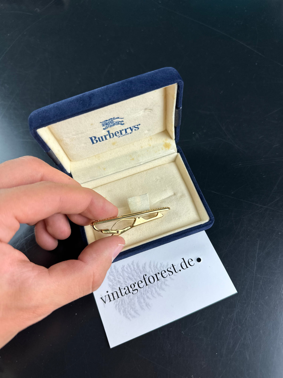 Vintage Burberry Tie Pin