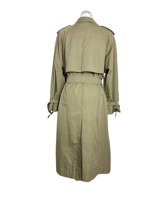 Vintage Burberry Trench Coat Size 14 L