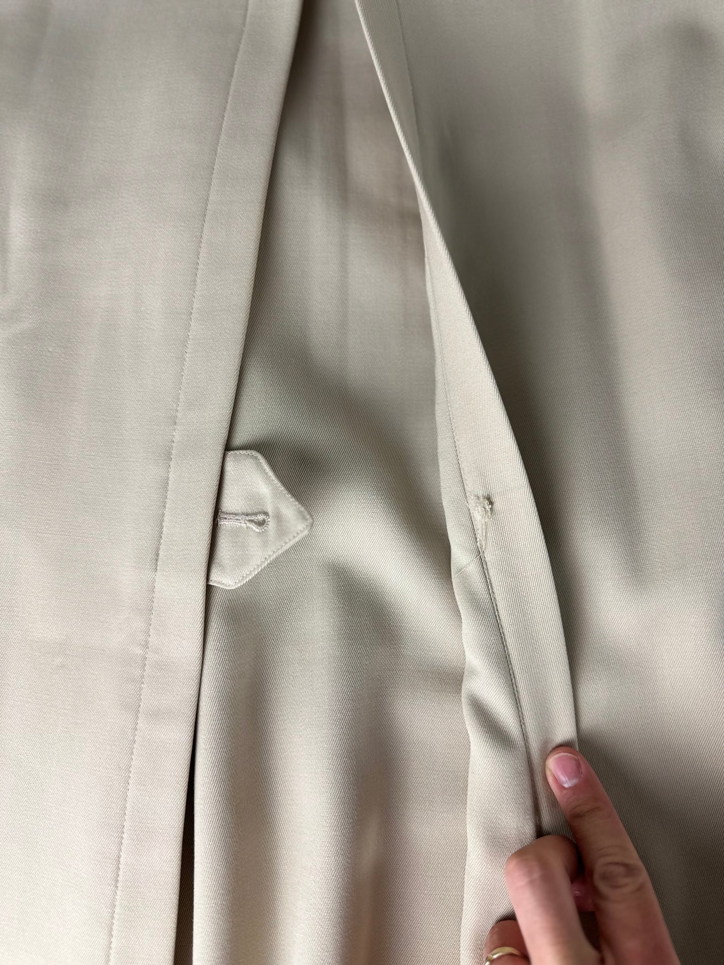 Vintage Burberry Trench Coat Size 14 L Burella
