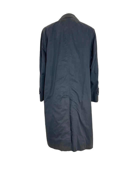 Vintage Burberry Car Coat Size 48 M With Lining