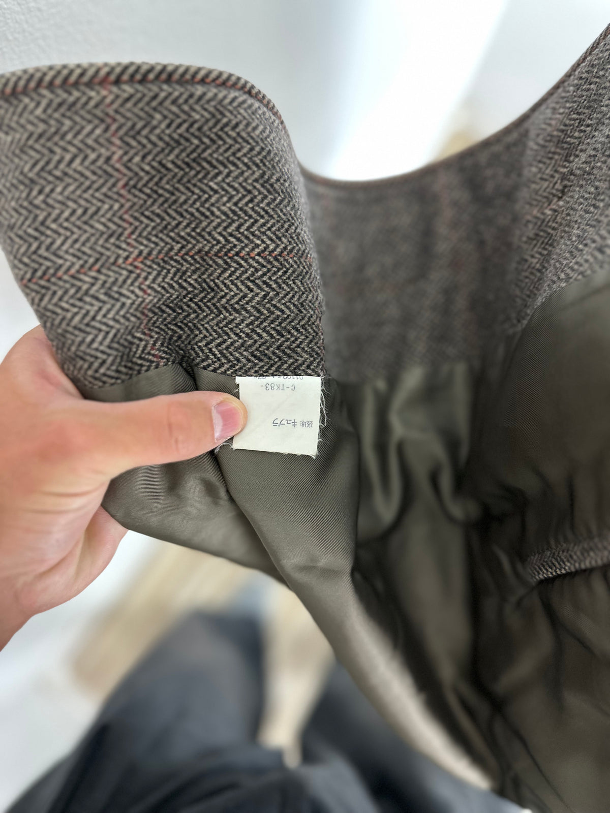 Vintage Burberry Wool Coat Brown Size 48 M