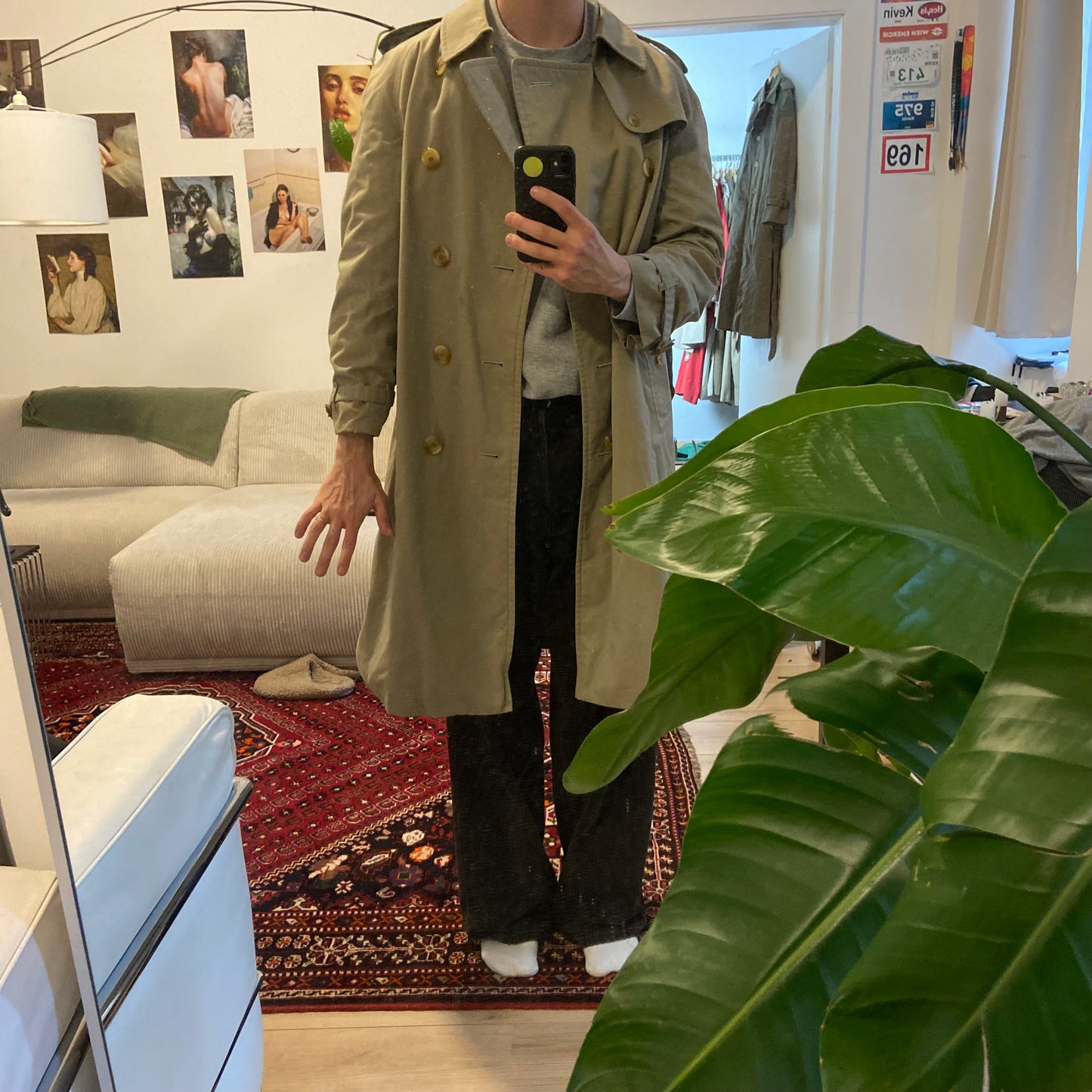 Burberry Trenchcoat Size 46/S