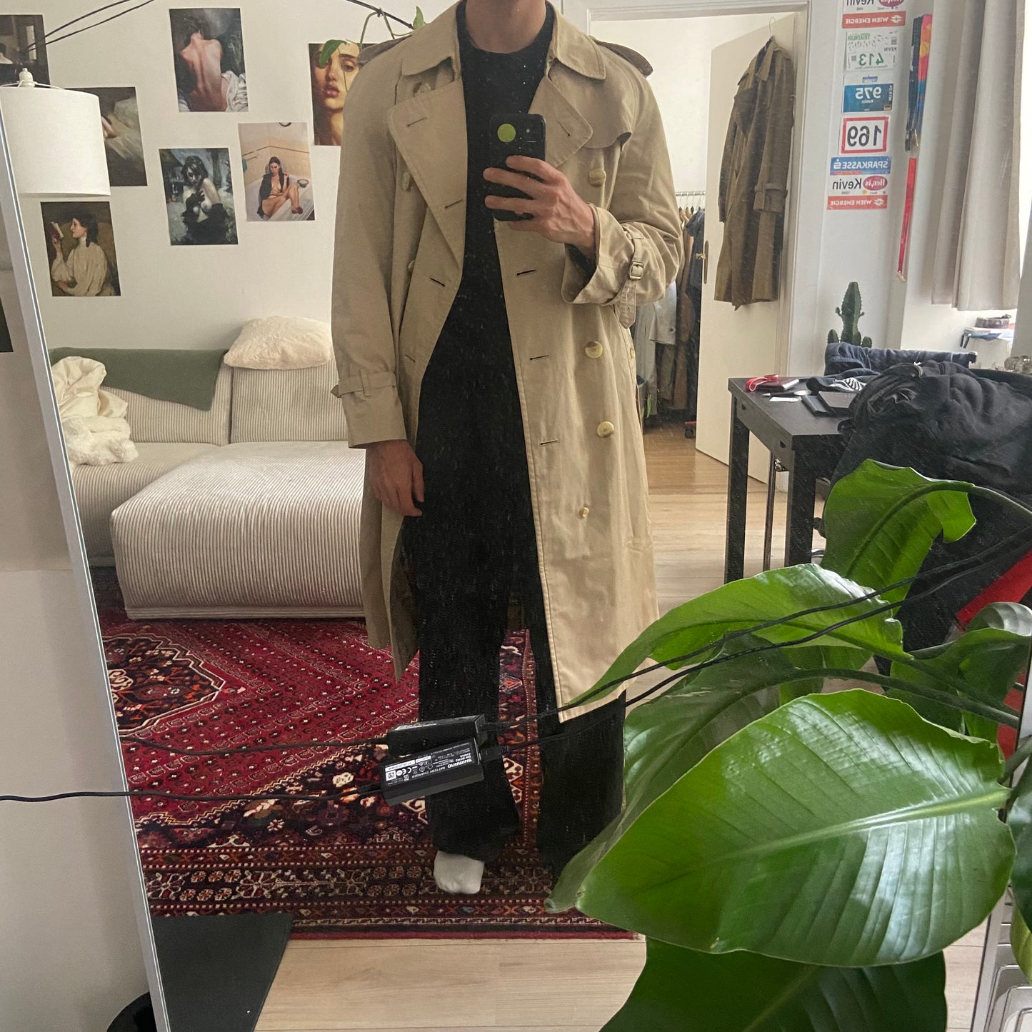 Burberry Trenchcoat Size 52/L