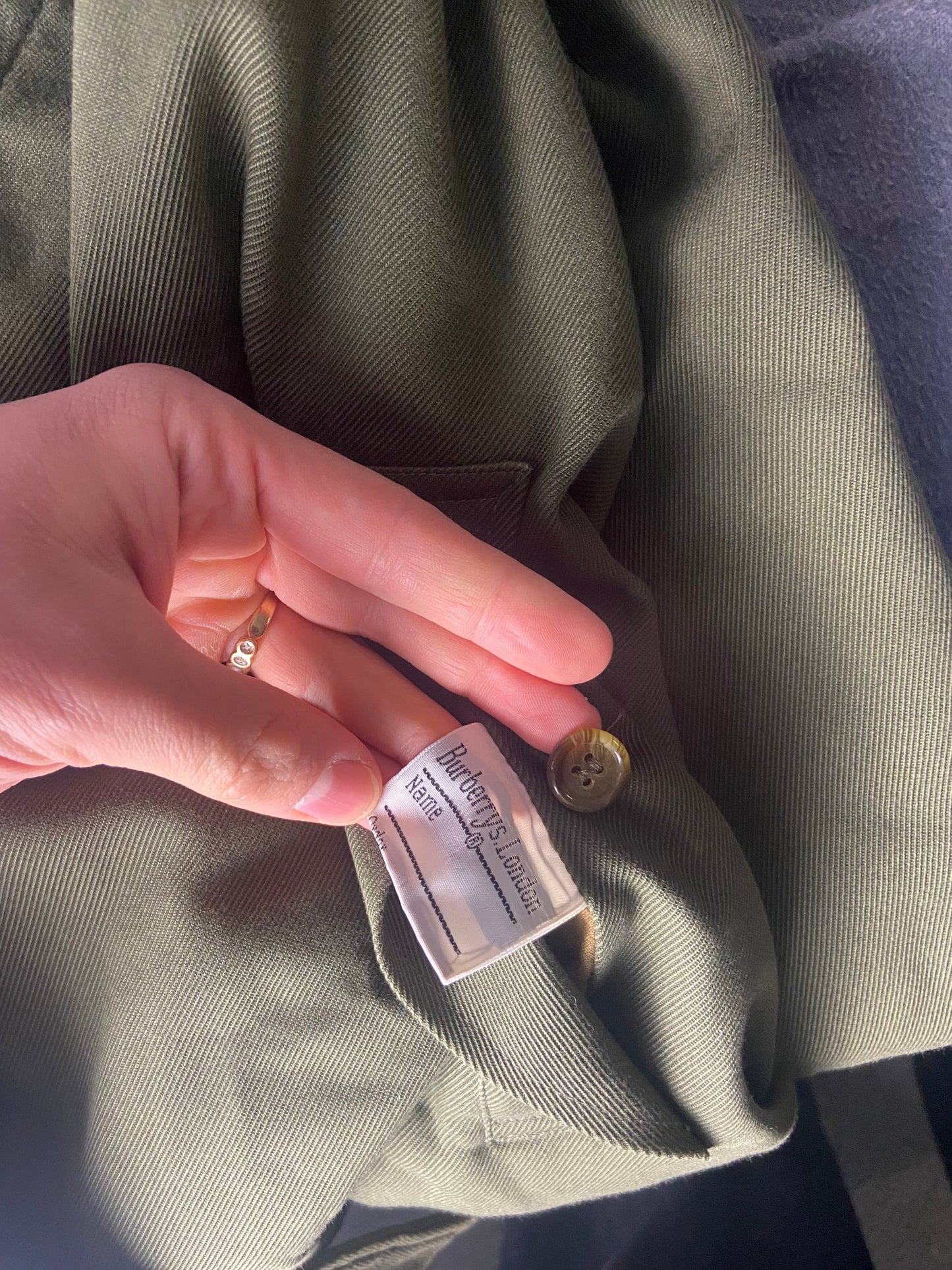 Burberry Trenchcoat Size 50/L including Inlet