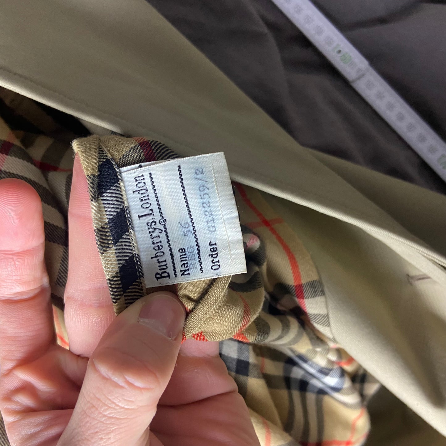 Burberry Trenchcoat Size 56/XL