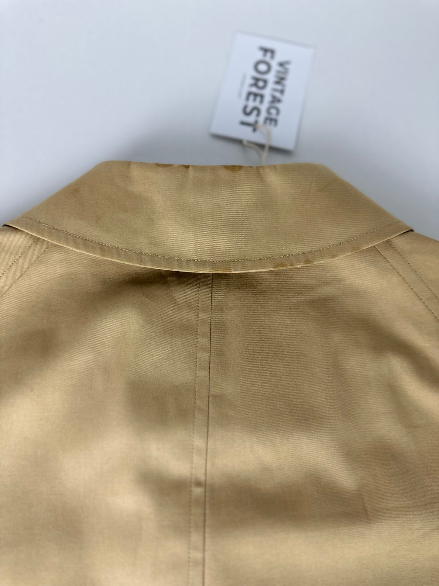 Vintage Burberry Car Coat Size 8 XS