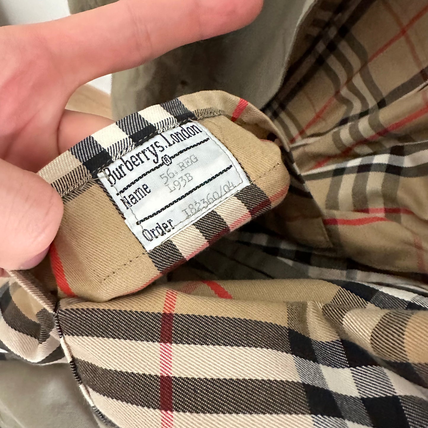 Burberrys Trenchcoat (56/XL)