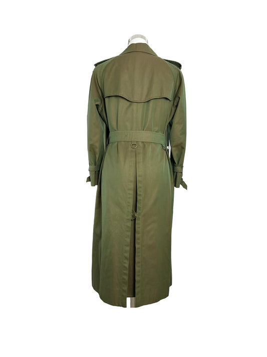 Vintage Burberry Trench Coat Size 12 M