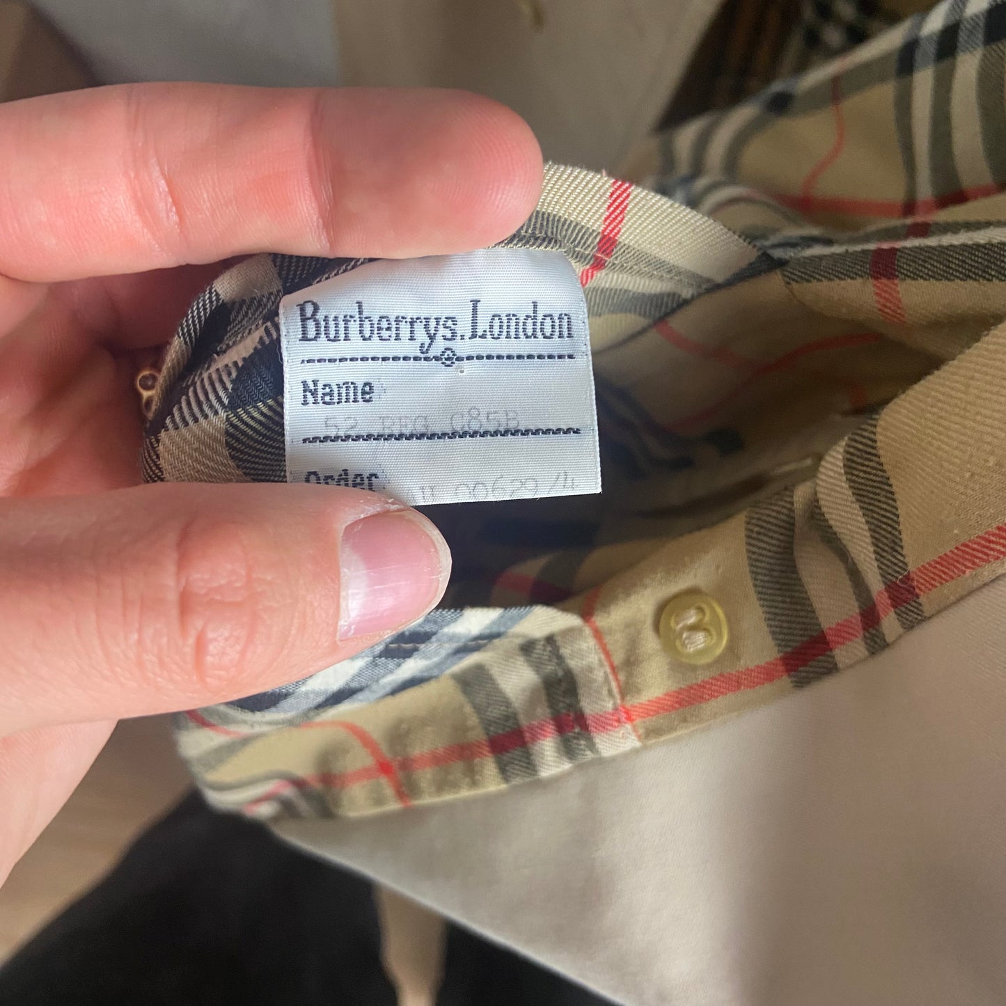 Burberry Trenchcoat Size 52/L