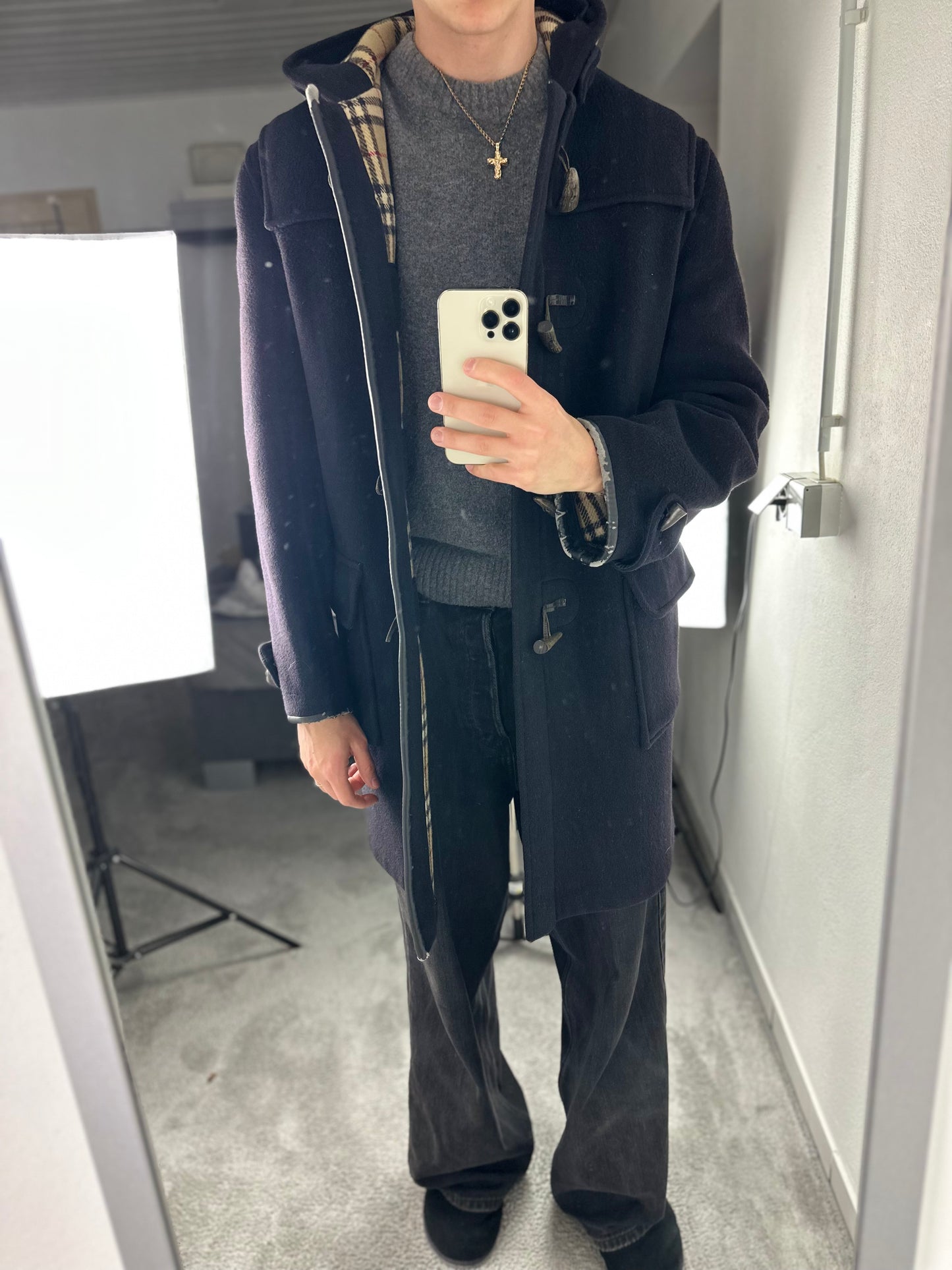 Burberrys Duffle Coat (54/XL)