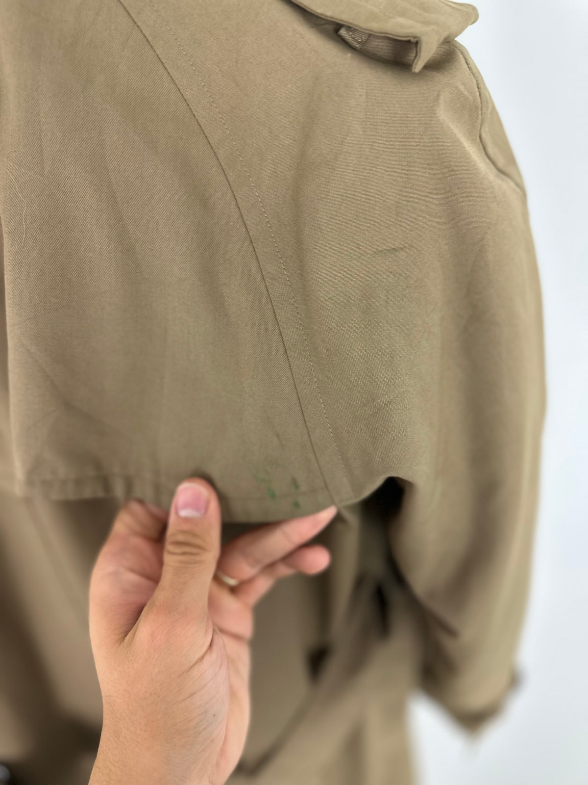 Vintage Burberry Trench Coat Beige Size 50 L