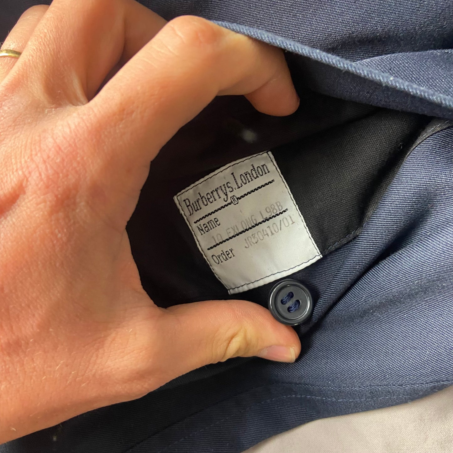 Burberry Trenchcoat Size 10/S
