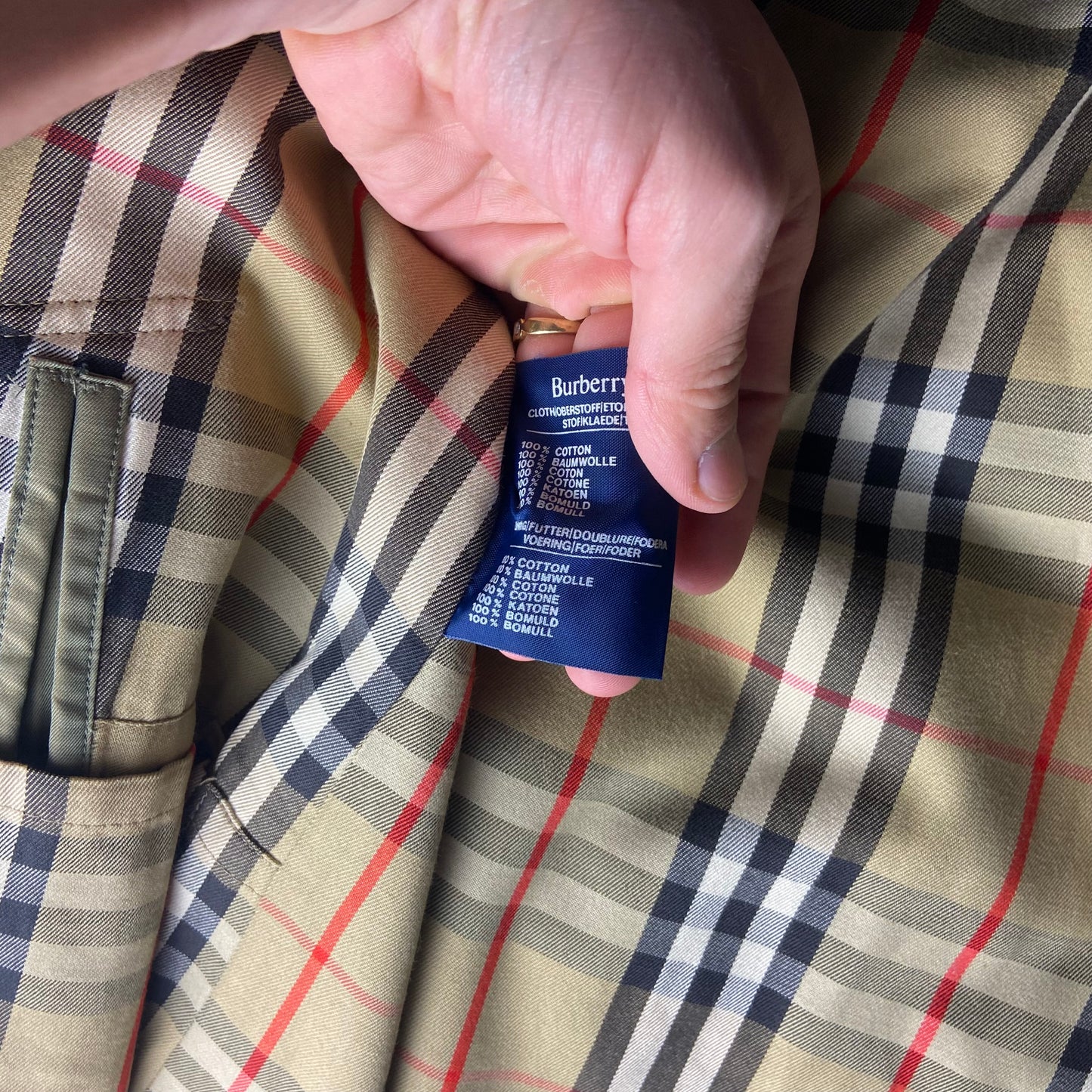 Burberry Trenchcoat Size 48/M