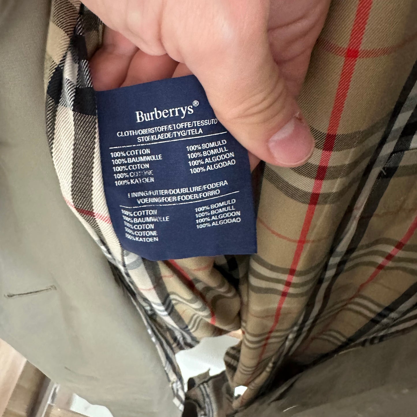 Burberrys Trenchcoat (56/XL)