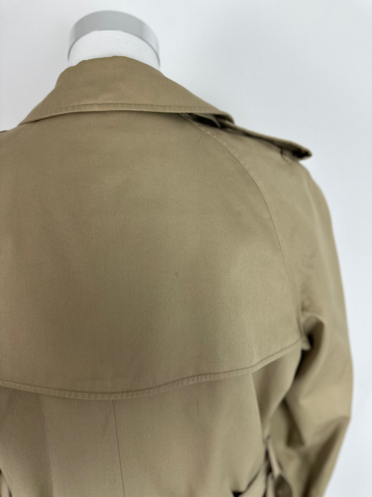 Vintage Burberry Trench Coat Beige Size 10 S