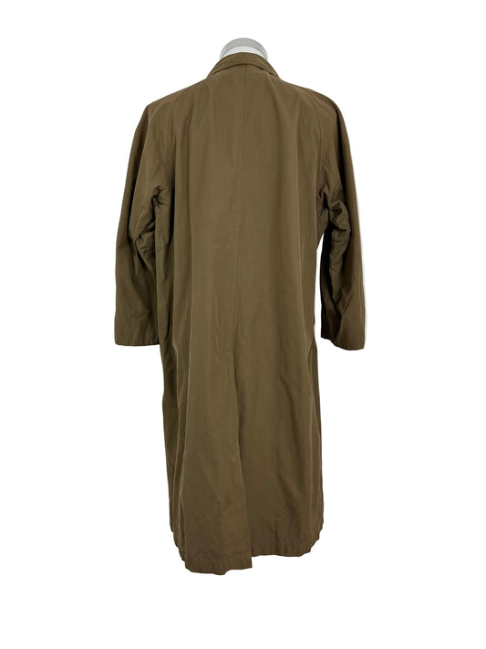 Vintage Burberry Car Coat Brown Size 52 L