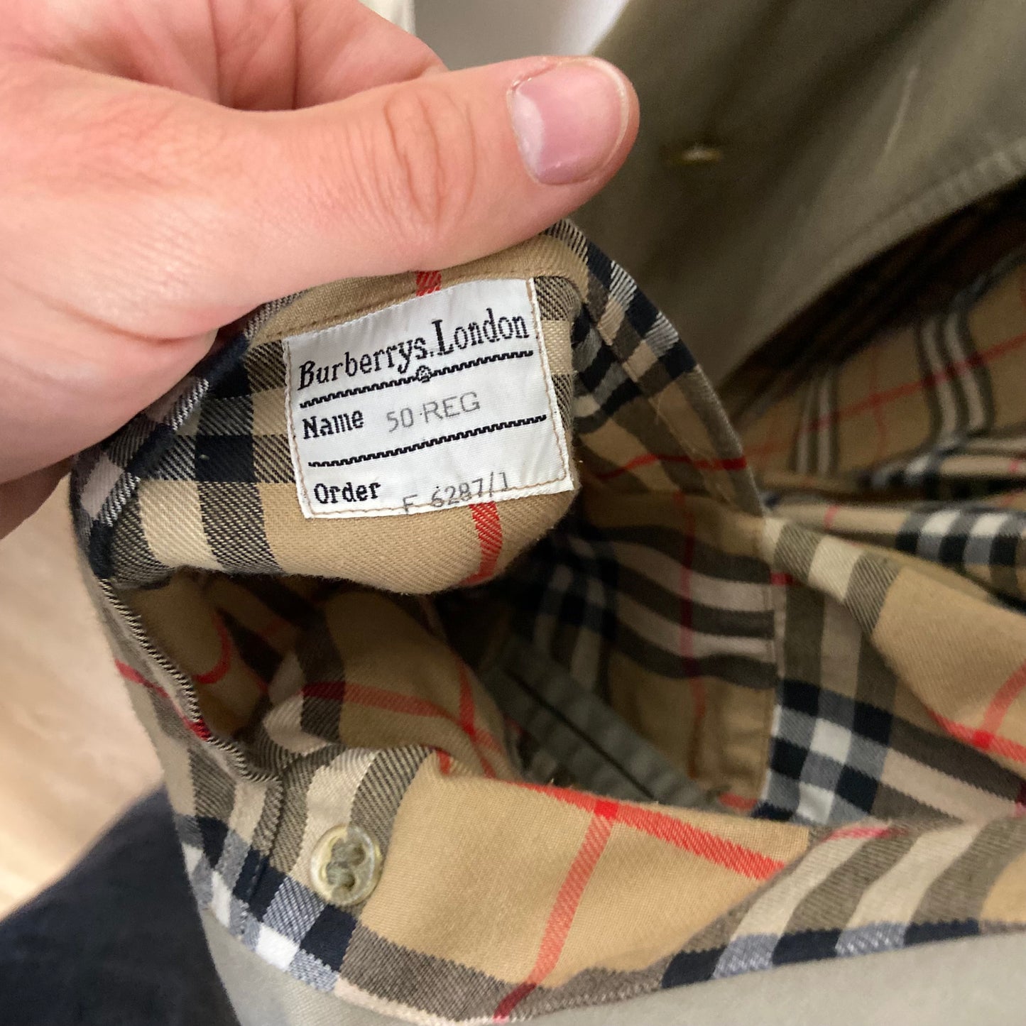 Burberry Trenchcoat Size 46/S