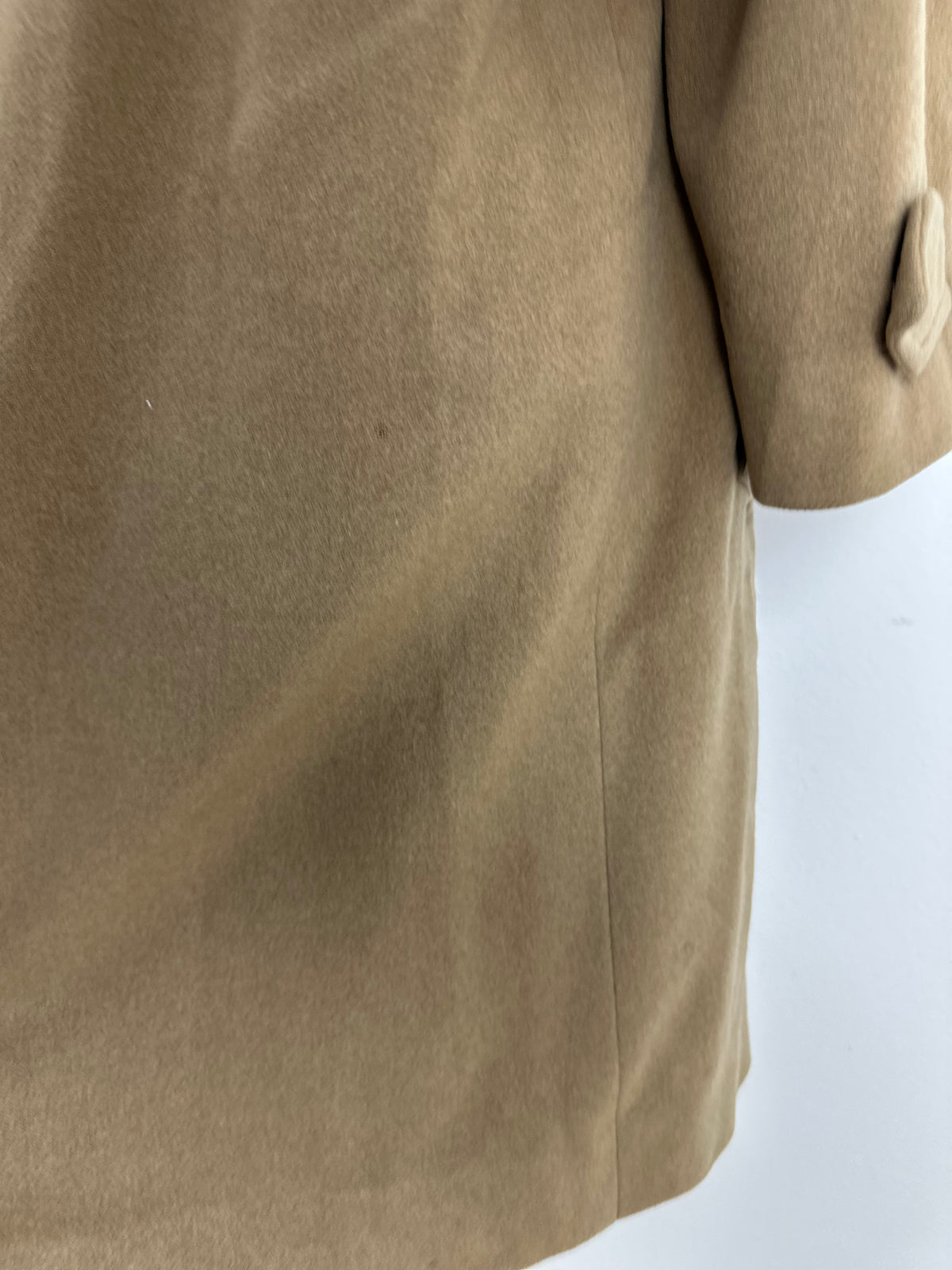 Vintage Burberry Wool Coat Brown Size 48 M