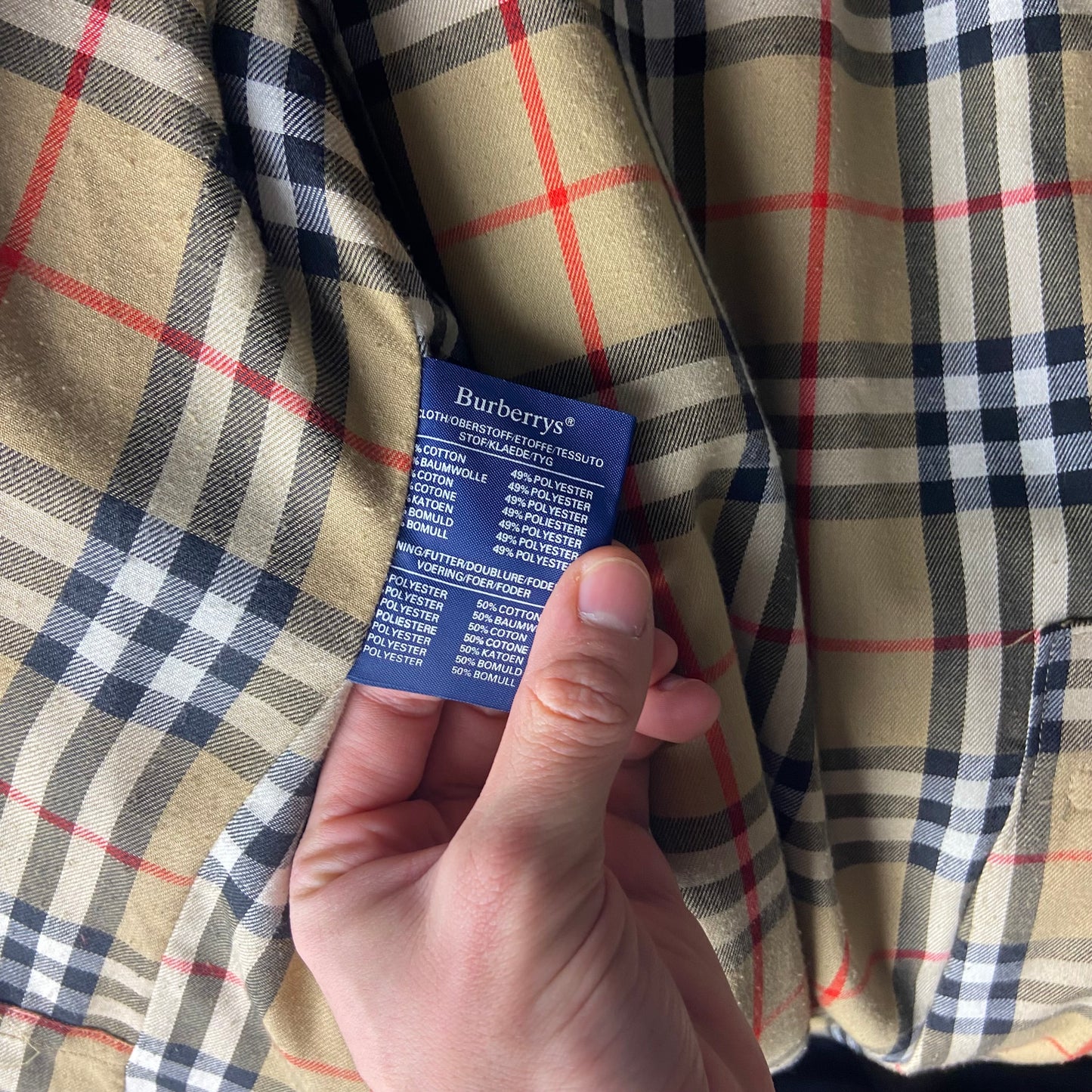 Burberry Trenchcoat Size 56/XL