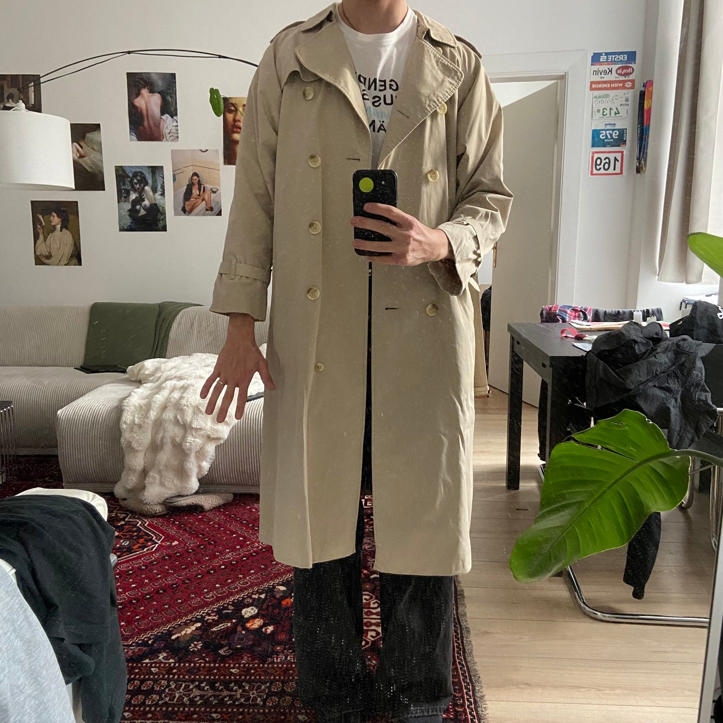 Burberry Trenchcoat Size 12/M