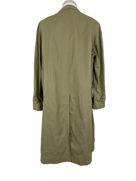 Vintage Burberry Car Coat Oliv Size 58 XXL