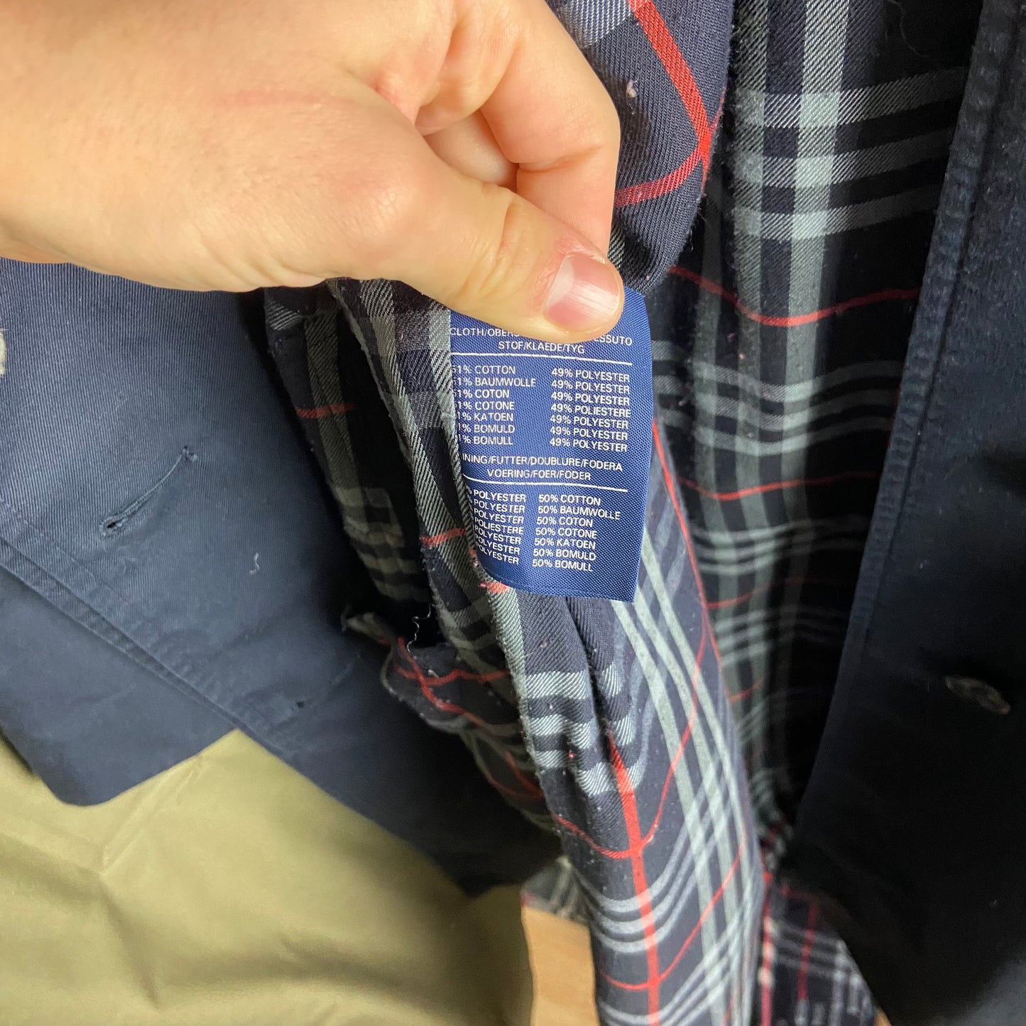 Burberry Trenchcoat Size 14/L