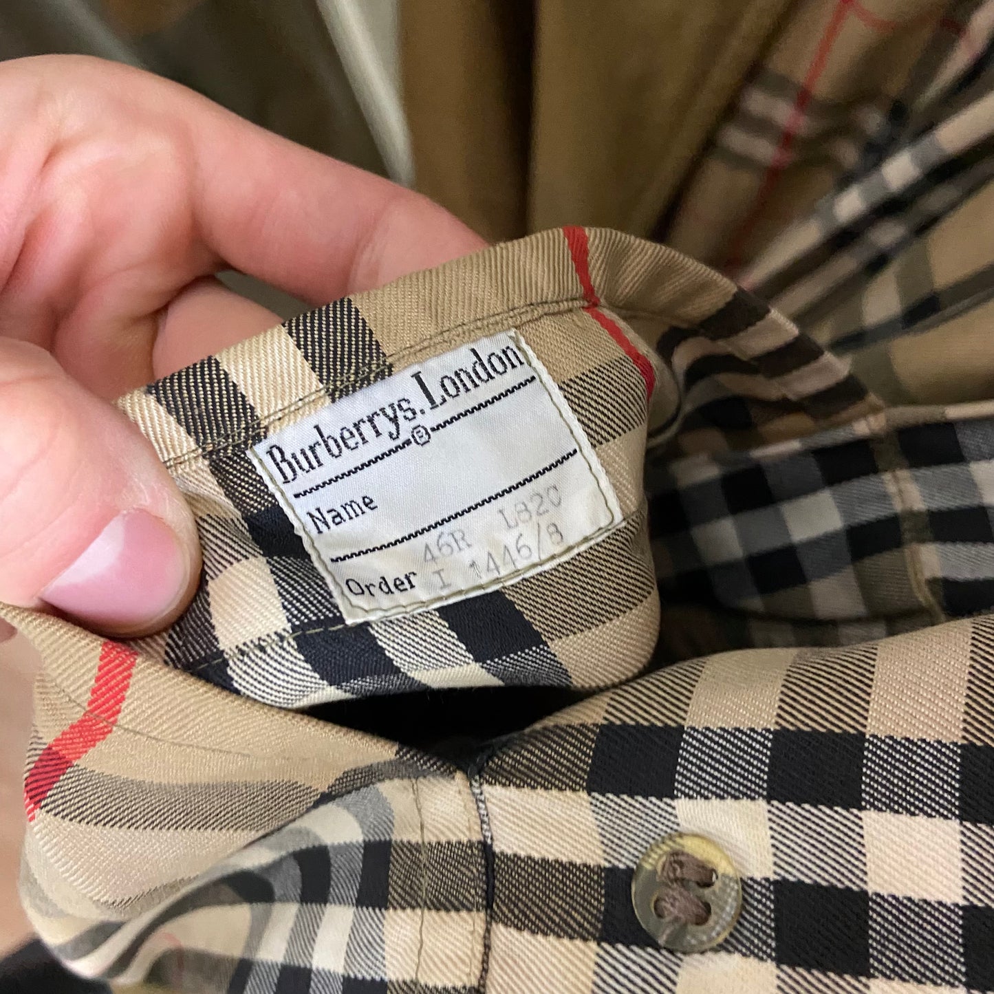 Burberry Trenchcoat Size 46/S