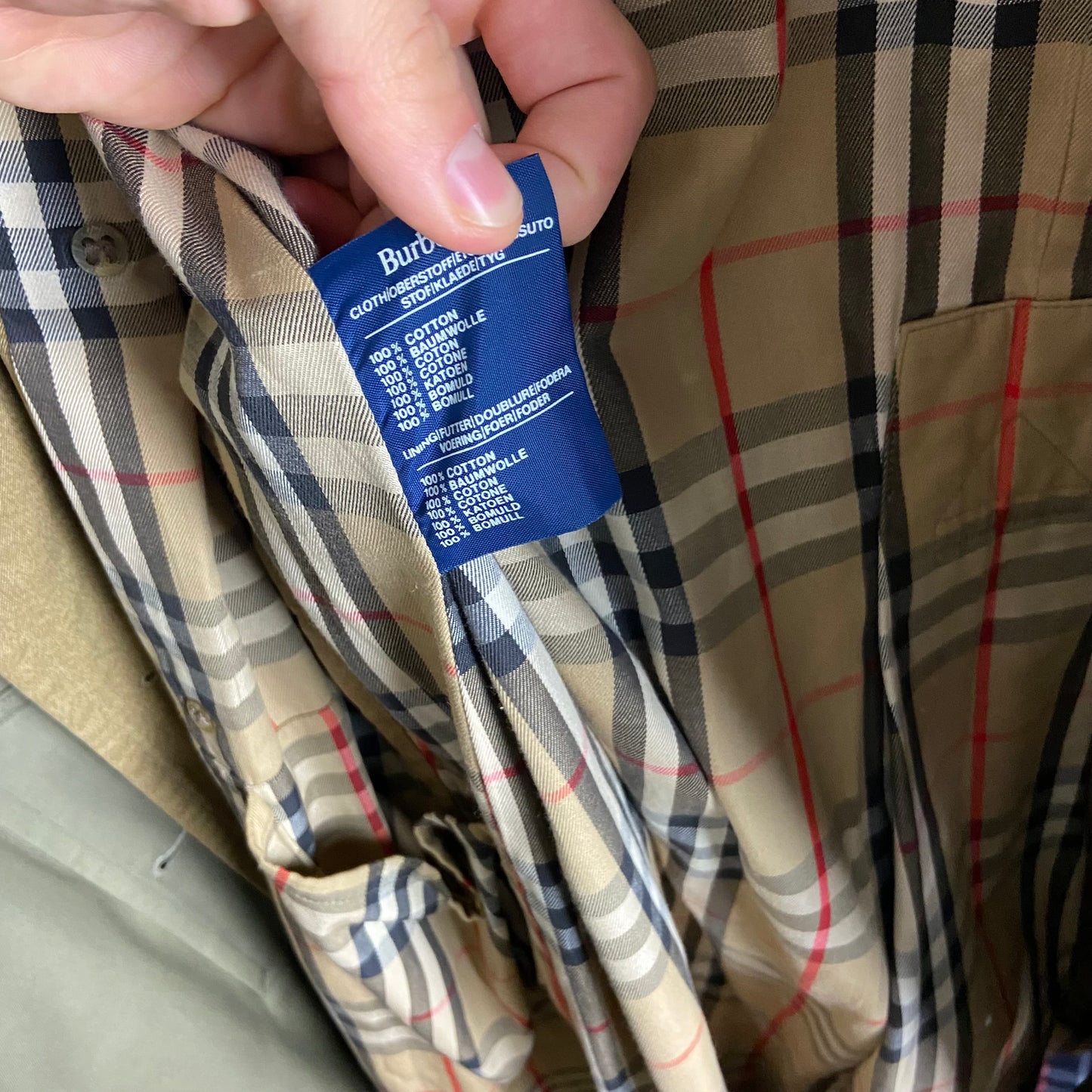 Burberry Trenchcoat Size 46/S