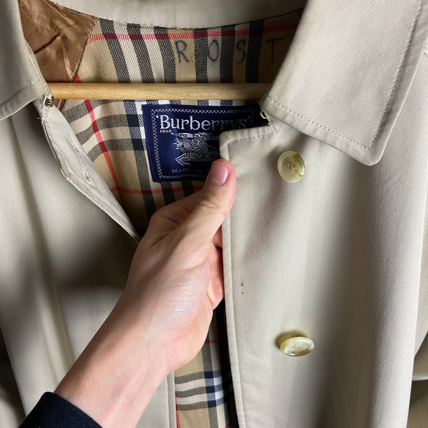 Burberry Trenchcoat Size 12/M