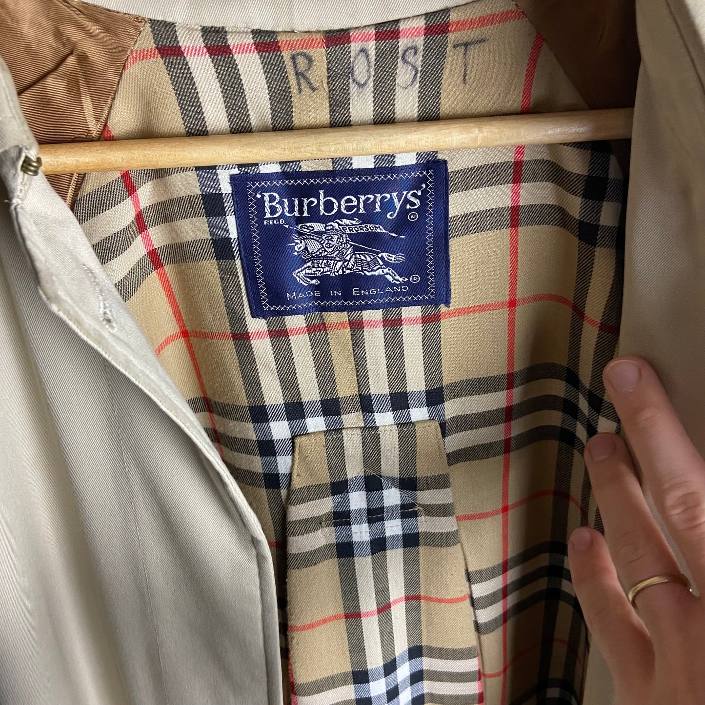Burberry Trenchcoat Size 12/M