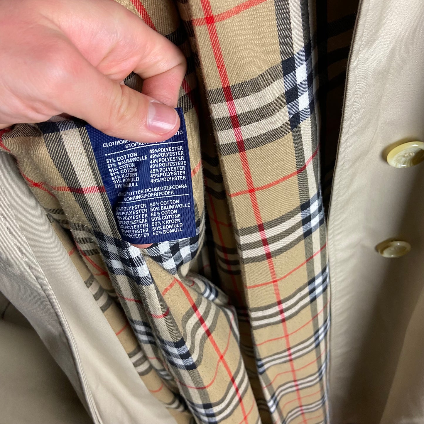 Burberry Trenchcoat Size 12/M