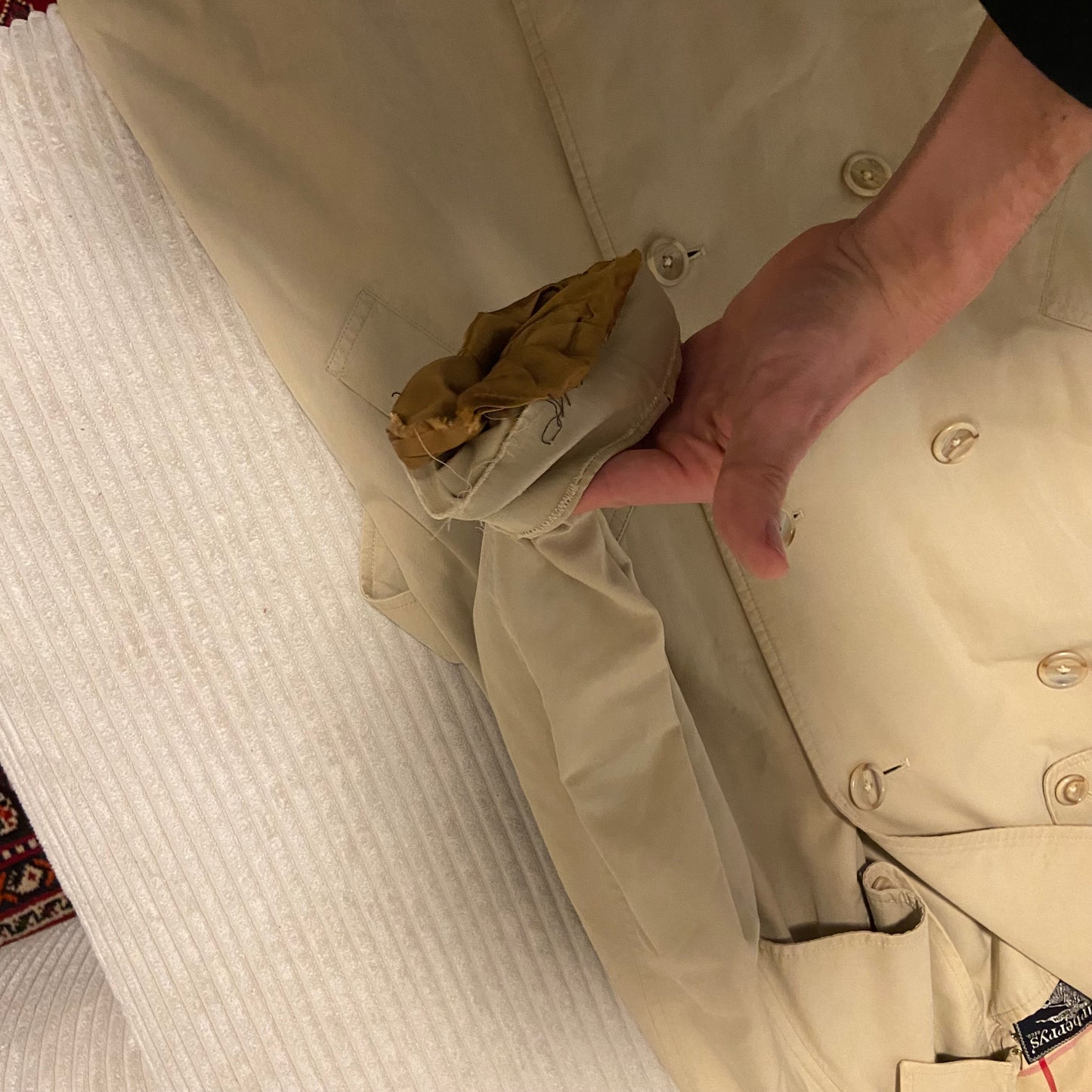 Burberry Trenchcoat Size 10/S