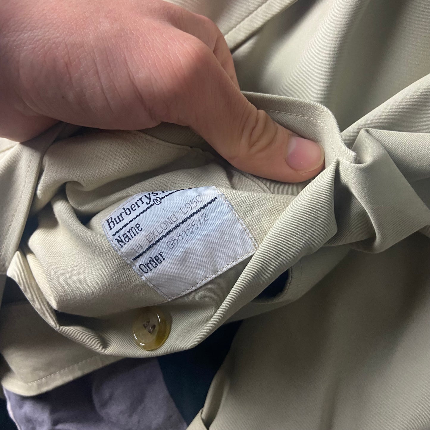 Burberry Trenchcoat Size 14/L