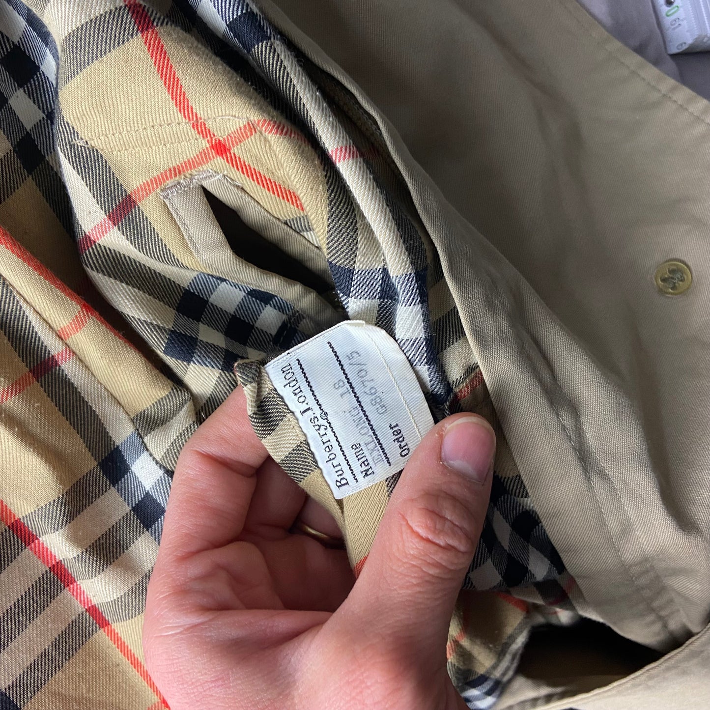 Burberry Trenchcoat Size 10/S