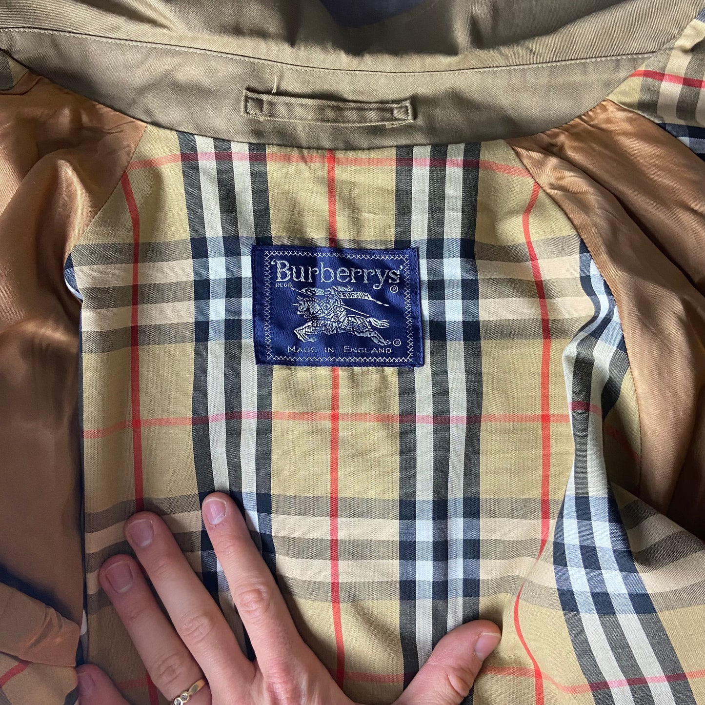 Burberry Trenchcoat Size 12/M